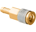 Coupler - Barbed - Brass / QDUNIAC4 Series *UNIVERSAL