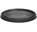 Plastic Bucket Lid - 20 L - Black / 5 GALLON