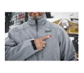 Heated Jacket (Kit) - Men's - Grey - 12V Li-Ion / 204G-21 Series *M12 TOUGHSHELL™