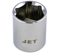 3/8" DR x 5/16" Regular Chrome Socket - 6 Point - *JET