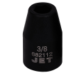 1/2" DR x 3/8" Regular Impact Socket - 6 Point - *JET