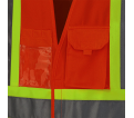 Hi-Viz Orange Safety Vest - S/M - *PIONEER