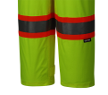 Hi-Viz Yellow/Green 150D Lightweight Waterproof Safety Bib Pants - L - *PIONEER