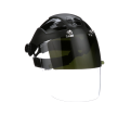 Ratcheting Face Shield with Flip-Up IR Visor / 32151