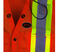 Hi-Viz Orange Surveyor's Safety Vest - M - *PIONEER