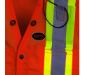 Hi-Viz Orange Surveyor's Safety Vest - XL - *PIONEER