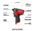 M12 FUEL™ 1/4 in. Hex Impact Driver