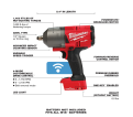 M18 FUEL™ w/ONE-KEY™ High Torque Impact Wrench 1/2 in. Friction Ring