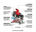 M18 FUEL™ 12 in. Dual Bevel Sliding Compound Miter Saw Kit