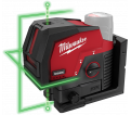 Laser Level - Green - Cross Line & Plumb Points / 3622 Series *M12™