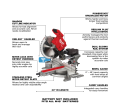 M18 FUEL™ 12 in. Dual Bevel Sliding Compound Miter Saw