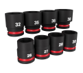 8PC SHOCKWAVE Impact Duty™ 3/4" Drive Metric Standard 6 Point Socket Set