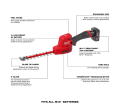 M12 FUEL™ 8" Hedge Trimmer