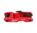 9-Key Folding Hex Key Set - SAE
