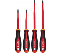 4pc 1000V Insulated Slim Tip Screwdriver Set