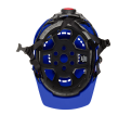 Blue Front Brim Vented Safety Helmet (USA) - Type 2, Class C