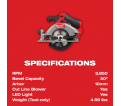 M12 FUEL™ 5-3/8" Circular Saw