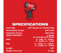 M12 FUEL™ Stubby 3/8" Impact Wrench