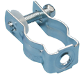 Bolt Close Conduit/Pipe Clamp - 0.74" – 1.05" x 3/8" - Steel / CD1B37 *ELECTROGALVANIZED