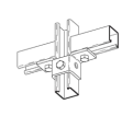 Five Hole Double Wing Connector