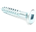 Flat Head #6 Robertson Wood Screws / Zinc (PKG)