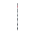 5 M Aluminum Telescoping Leveling Rod (Metric)