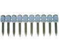 8mm Head Pin - Knurled Super Point Powder Actuated Fasteners / UD (10 Pin Strip)