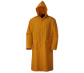 Yellow 48'' Long PVC Rain Coat - L - *PIONEER