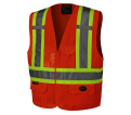 Hi-Viz Orange Safety Vest - 2/3XL - *PIONEER