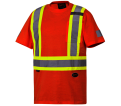 Orange Cotton Safety T-Shirt - L - *PIONEER