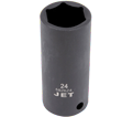 Impact Socket - Deep 6 Point - 3/4" Drive - SAE / 6832 Series