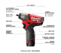 M12 FUEL™ 3/8 in. Impact Wrench Kit