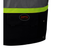 Black Hi-Viz Safety Vest - L/XL - *PIONEER