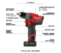 M12 FUEL™ 1/2 in. Drill Driver Kit