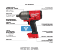 M18 FUEL™ w/ ONE-KEY™ High Torque Impact Wrench 3/4" Friction Ring Kit