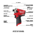 M12 FUEL™ SURGE™ 1/4 in. Hex Hydraulic Driver 2 Battery Kit