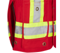 Surveyor's/Supervisor's Vest - Red Cotton / 694 Series