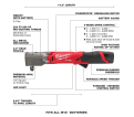 M12 FUEL™ 1/2" Right Angle Impact Wrench Kit