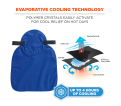 Chill-Its Cooling Hard Hat Liner Pad & Neck Shade - Blue