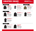 Heated Hooded Jacket (Kit) - Men's - Gray - 12V Li-Ion / 205G-21 Series *AXIS 2022