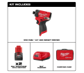 M12 FUEL™ 1/4" Hex Impact Driver Kit