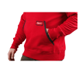 Heavy Duty Pullover Hoodie - Red L