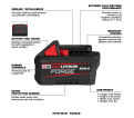 M18™ REDLITHIUM™ FORGE™ XC6.0 Battery Pack