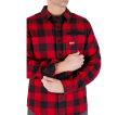 GRIDIRON™ Flannel Shirt - Red M