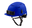 Blue Front Brim Vented Safety Helmet (USA) - Type 2, Class C