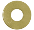 Flat Washers - S.A.E. - Medium Carbon Alloy Steel / Yellow Zinc *GRADE 8 (Bulk)