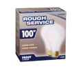 Light Bulbs - 100 W - Frosted / 73211 *ROUGH SERVICE (2 PK)
