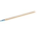 60" Wood Broom Handle - Metal Threads