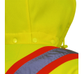 Safety Hoodie - Poly Fleece - Hi-Viz Yellow / 6925 Series