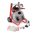K-400 Machine with Gloves & Std. Equipment: C-32 IW 3/8" x 75' (10 mm x 23 m) Solid Core (Integral Wound) Cable, T-260 Tool Set